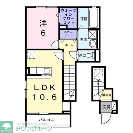 ドルチェビータ IIIの物件間取画像